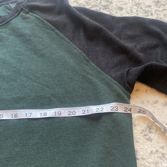 Orvis pullover sweatshirt army green with black sleeves size XL in EUC - Picture 4 of 7